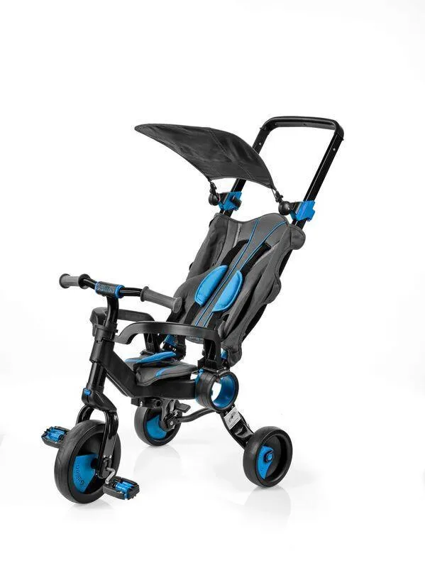 Трехколесный велосипед Galileo Strollcycle Black Синий