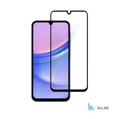 Захисне скло 2E для Samsung Galaxy A15-M15 (A155-M156), 2.5D FCFG, (1 Pack), чорна рамка фото