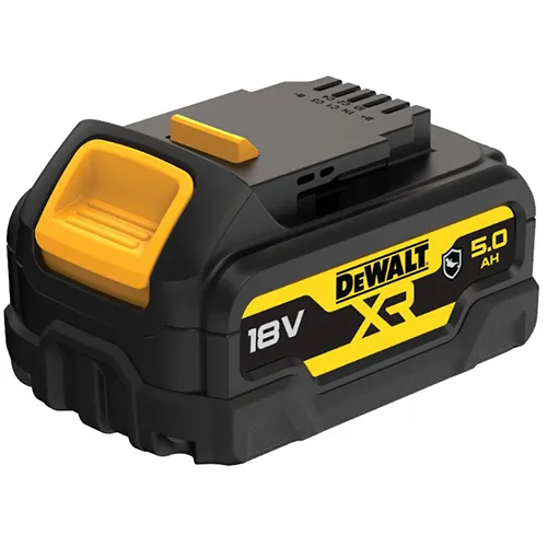 Аккумулятор DeWalt 18В XR Li-lon GFN блок - Glass Filled Nylon 5А·час 0.72кг