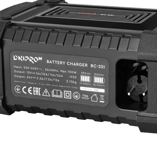 Купить Импульсное зарядное устройство Dnipro-M BC-25I со скидкой
