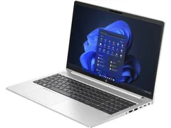 Ноутбук HP Probook 455-G10 15.6" FHD IPS AG, AMD R5-7530U, 8GB, F512GB, UMA, DOS, сріблястий фото