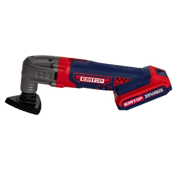 Багатофункціональний інструмент (реноватор) EMTOP ELMF20221 (АКБ + ЗП)