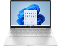 Ноутбук HP Pavilion Plus 14-eh1006ua 14" 2.2K IPS AG, Intel i5-1340P, 16GB, F1024GB, UMA, Win11, сріблястий фото