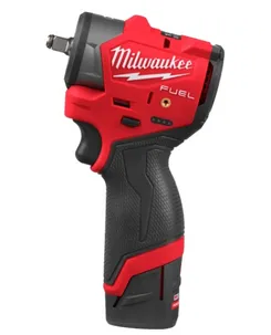 Гайковерт акумуляторний 3/8'' MILWAUKEE з кільцем M12 FSCIWF38-252X, 305Нм (зарядний пристрій, 2 акум. Х 2,5Аг, HDкейс) фото