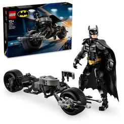 Конструктор LEGO Batman Фігурка Бетмена для складання і бетцикл фото