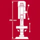 Купити Верстат свердлильний Einhell TC-BD 630/1 630Вт 250-2400об·хв виліт 126мм патрон В16 1.5-16мм 19.4кг зі знижкою