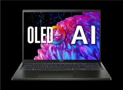 Ноутбук Acer Swift Edge SFE16-44 16" 3.2K OLED, AMD R7-8840U, 32GB, F1TB, UMA, Win11, чорний фото