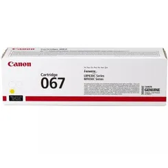 Картридж Canon 067 MF651Cw/MF655Cdw/MF657Cdw/LBP631Cw/LBP633Cdw Yellow (1250 стр.) фото