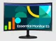 Монітор Samsung 23.8" S24D366 D-Sub, HDMI, VA, 100Hz, 4ms, CURVED