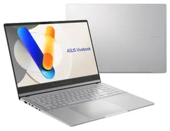 Ноутбук ASUS Vivobook S 15 M5506UA-MA043 15.6" 2.8K OLED, AMD R9-8945HS, 32GB, F1TB, UMA, NoOS, Сріблястий фото