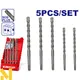 Набор буров SDS plus EMTOP EHDR12052, 5 шт.