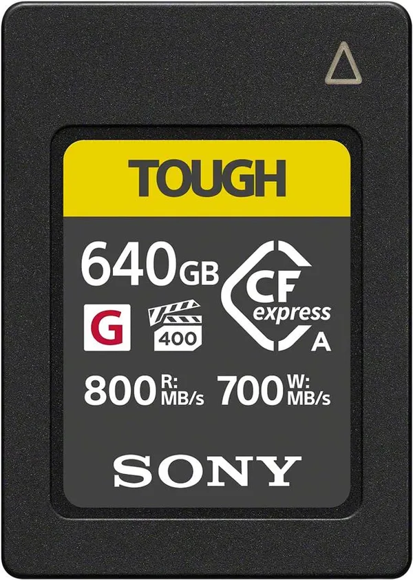 Карта памяти Sony CFexpress Type A 640GB R800/W700 Tough