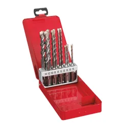 Набір бурів SDS-PLUS M2 MILWAUKEE, (10шт) (діаметри 5/6/6/6/6/8/8/10/12/14мм), (замена на 4932492117) фото