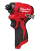 Гвинтокрут акумуляторний 1/4'' HEX MILWAUKEE M12 BLIDRC-0 (124Нм) (каркас) ціна в Україні