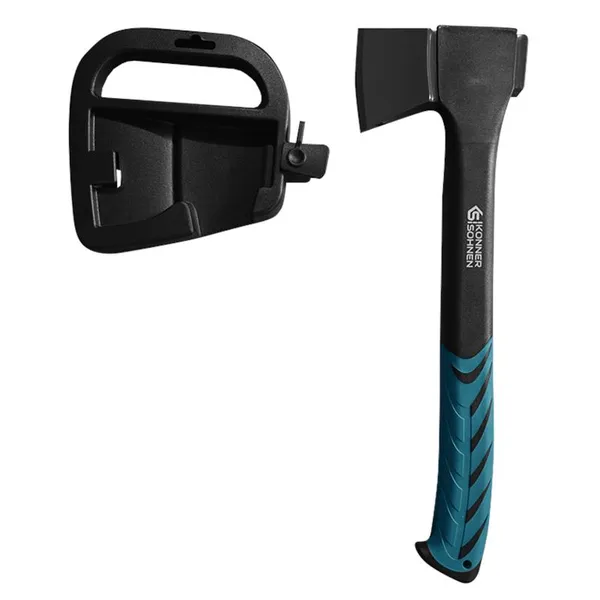 Топор универсальный Konner&Sohnen KS CA950 рукоятка стеклопластик прорезиненное покрытие PTFE 44,5 см 950гр