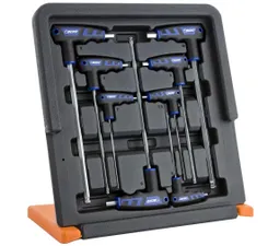 Ключи шестигранные Т-типа BOXO 8шт фото