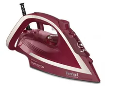 Утюг Tefal Ultragliss Plus, 2800Вт, 270мл, паровой удар -260гр, постоянный пар - 50гр, керам. подошва, бордовый фото