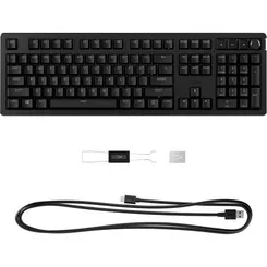 Клавиатура механическая HyperX Alloy Rise 106key, Red, USB-A, EN/UA, RGB, черный фото