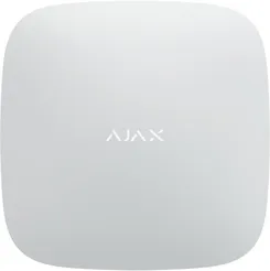 Інтелектуальна охоронна централь Ajax Hub 2 Plus, gsm, ethernet, wi-fi, jeweller, бездротова, білий фото