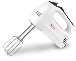 Миксер Tefal ручной Quick Mix 300Вт, насадки-4, турбо, бело-серый фото