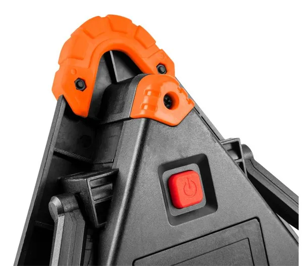 Прожектор на батарейках Neo Tools, треугольный, ААх4, 22x220x45мм, 800лм, 10Вт, 3 функции освещения, белый/красный свет. заказать