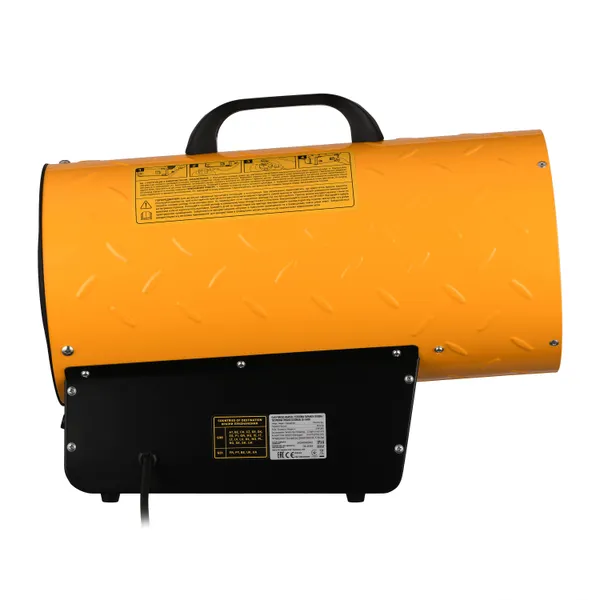 Теплова гармата газова 2E PowerHeat G30, 30кВт, 300м2, 750м3/год, IPX4, жовтий, 6.1кг купити в Україні