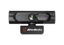 Вебкамера AVerMedia PW315 FullHD, 60fps, fixed focus, чорний фото