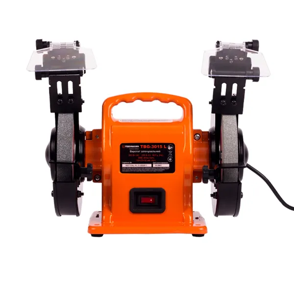 Станок заточный Tekhmann TBG-3015 L 300Вт круг 150мм 2980об·мин 7.5кг цена в Украине
