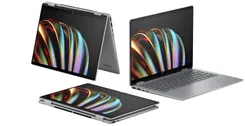 Ноутбук HP ENVY x360 14-fc0015ua 14" 2.8K OLED Touch, Intel U5-125U, 16GB, F512GB, UMA, Win11, серый фото