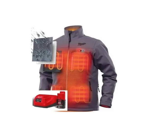 Куртка з підігрівом розмір "XL" M12 HJGREY5-201 MILWAUKEE +з/п + акумулятор в наличии