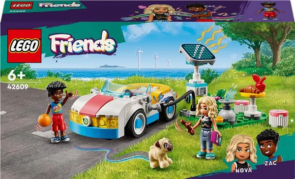 Конструктор LEGO Friends Електромобіль і зарядний пристрій