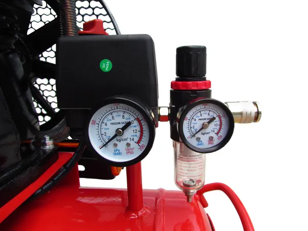 Компресор рес-50л 420/340л/хв 2,2кВт 10бар 220В 2 циліндра IBL2070E-220-50 купить в Украине