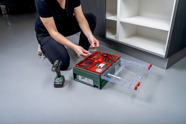 Шурупокрут-дриль акумуляторний Metabo BS 18 Set 18В 2х2А·год 24·48Нм 0-450·0-1600об·хв 1.3кг купить в Украине