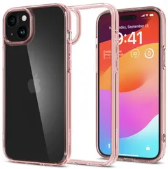 Чохол Spigen для iPhone 15, Ultra Hybrid, Rose Crystal фото