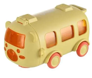 Бутылка для воды ARDESTO Bear Bus 500мл, пластик, желтый