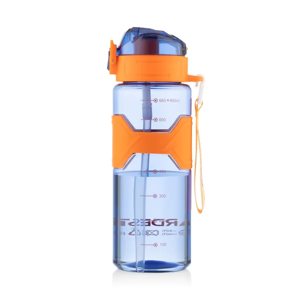 Пляшка для води Ardesto Fitness 800мл, пластик, синій ціна в Україні