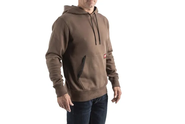 Толстовка WHMW MILWAUKEE, з капюшоном, коричнева, розмір XXL цена в Украине