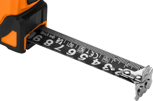 Рулетка Neo Tools Super Black, 5мx19мм, с фиксатором сматывания, магнит заказать