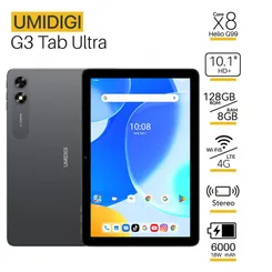 Планшет UMIDIGI G3 Tab Ultra (MT13) 10.1" 8ГБ, 128ГБ, LTE, 6000мА·ч, Android, серый фото