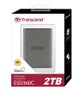 Портативний SSD Transcend 2TB USB 3.2 Gen 2x2 Type-C ESD360C Сірий