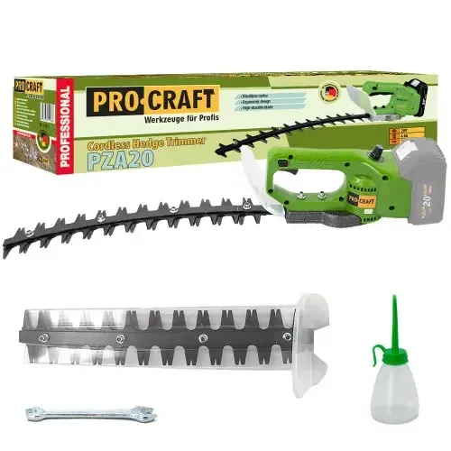Купити Кущоріз акумуляторний 300 мм Procraft PZA20 (без АКБ та ЗП) безщітковий