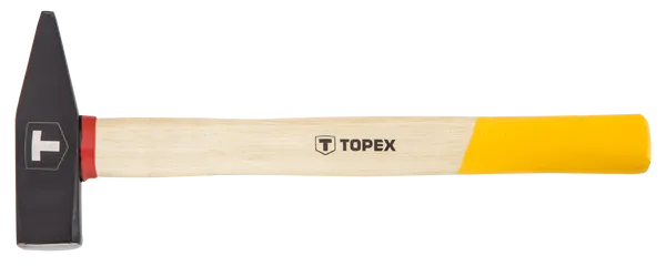 Молоток слесарный TOPEX, 800г, рукоятка деревянная