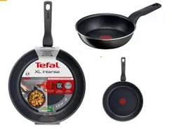 Сковорода Tefal XL Intense,20см, алюміній, бакеліт, чорний фото