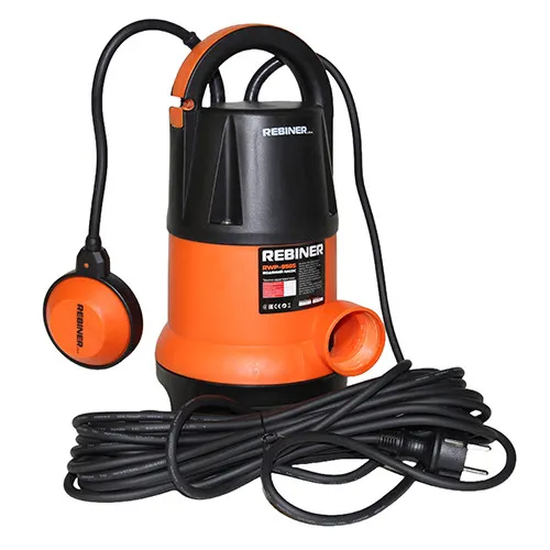 Дренажний насос Rebiner RWP-950S з поплавком (для чистої води) ціна в Україні