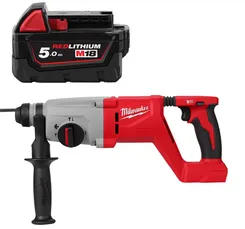 Перфоратор акумуляторний безщітковий SDS PLUS MILWAUKEE M18 BLHACD26-0 (2,6 Дж) (каркас) + M18 B5 подарунок фото
