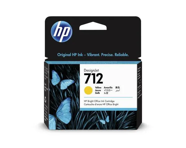 Картридж HP 712 DesignJet T230/T630/T650 Yellow 29ml