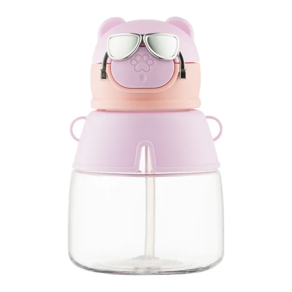 Купити Пляшка для води Ardesto Space 550мл, пластик, рожевий