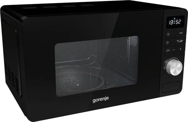 Микроволновая печь Gorenje, 20л, электр. управл., 800Вт, дисплей, черный