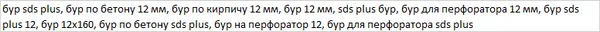 Бур по бетону 12×160 мм SDS-Plus Maxidrill 212-160 цена в Украине