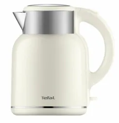 Електрочайник Tefal Thermo Protect XL, 1.9л, пластик, нержавіюча сталь, бежевий фото